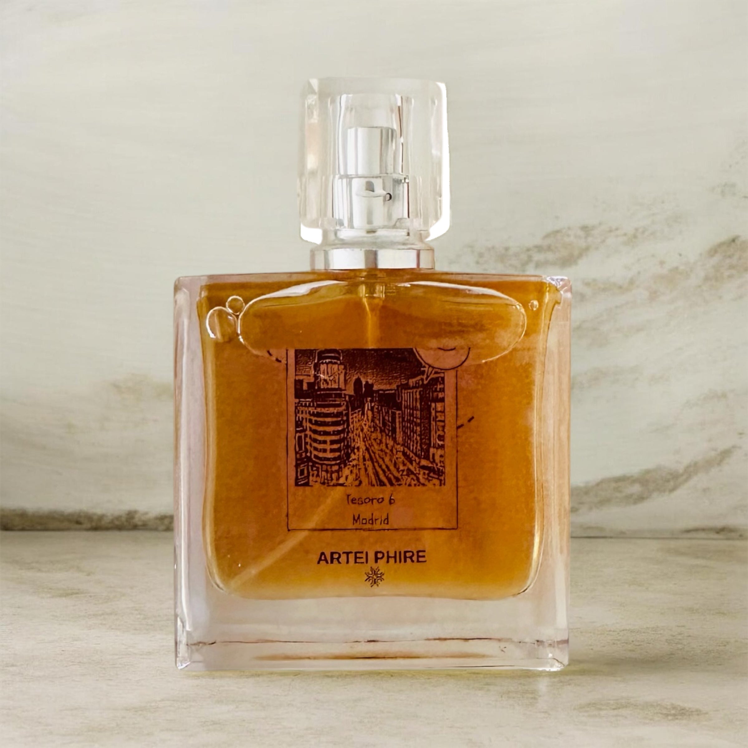 Tesoro 6 Madrid - Citrus & Patchoulia and Amber - Travel Collection-Unisex perfume