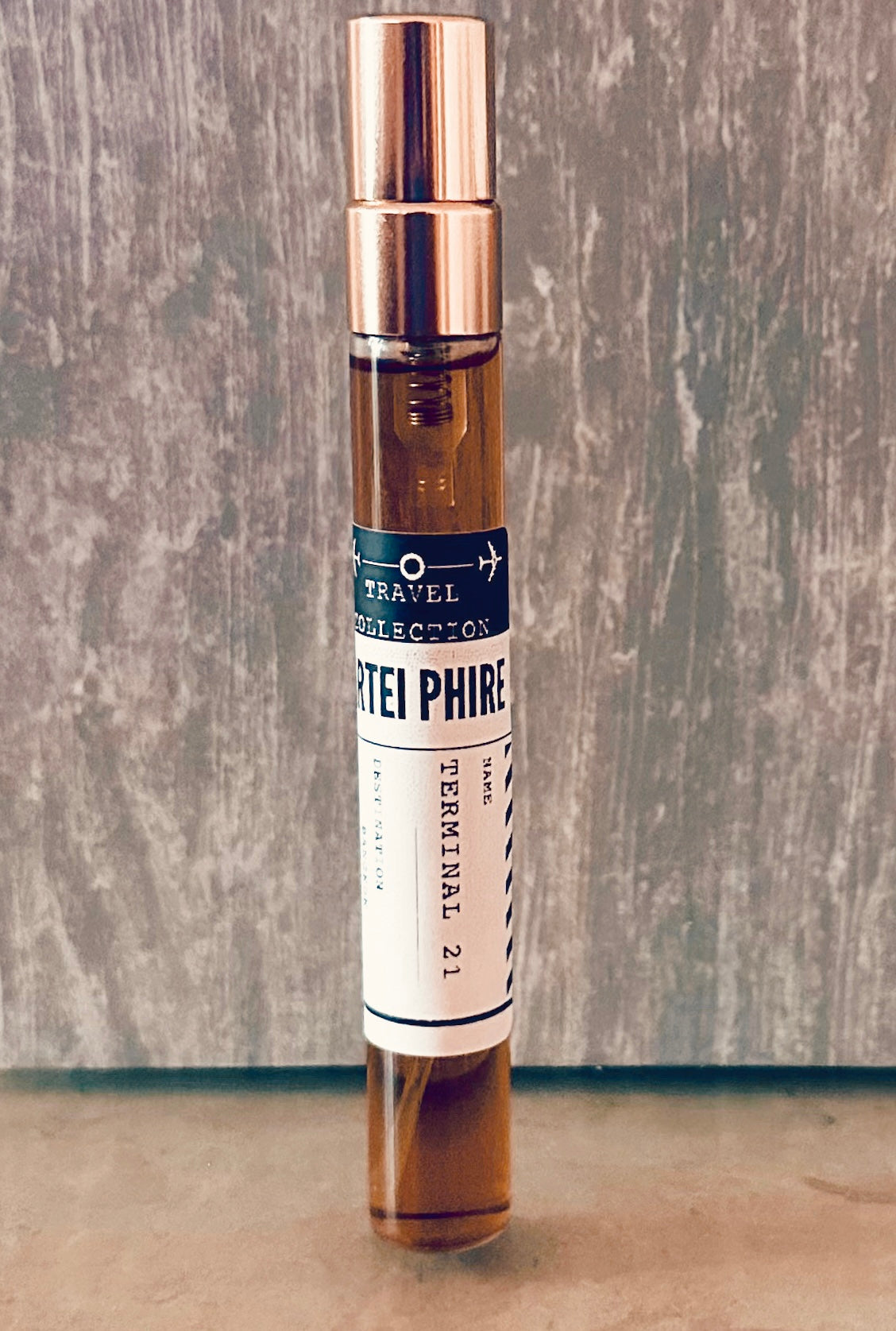 Terminal 21 Bangkok - Natural Perfume - RockRose and Almond scent - Travel collection-Unisex perfume