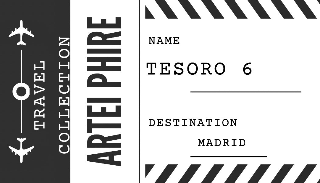 Tesoro 6 Madrid - Citrus & Patchoulia and Amber - Travel Collection-Unisex perfume