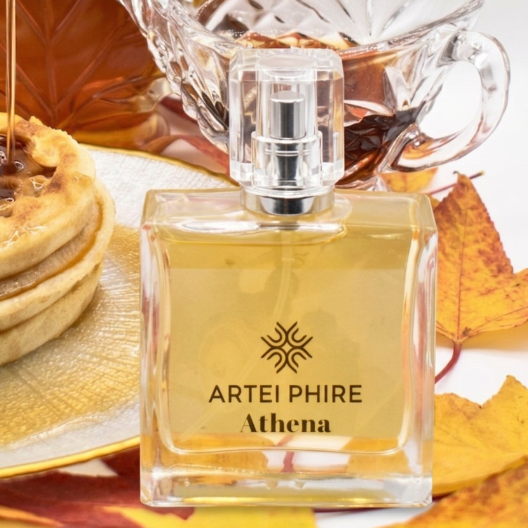 Athena - Maple&Geranium, Natural Perfume with Floral Sweet Notes