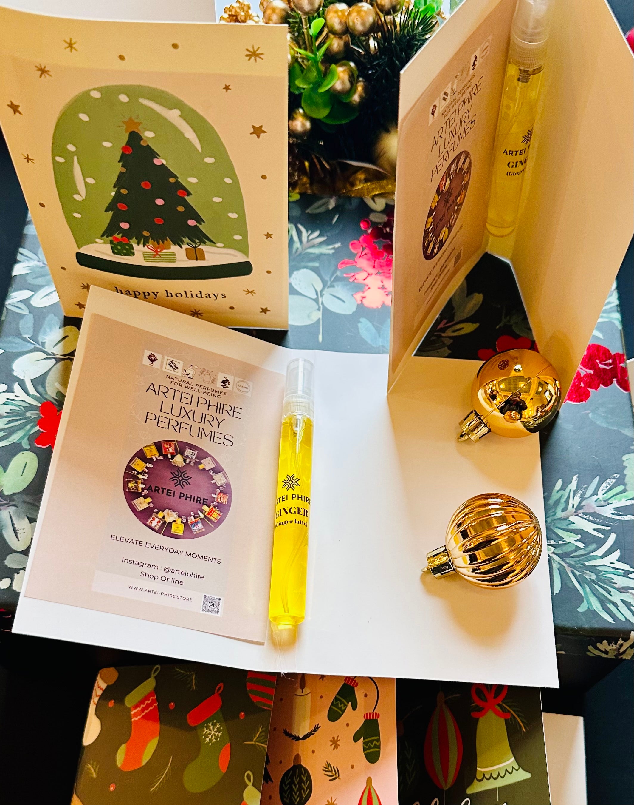 Best sellers Holiday Mini perfumes versions