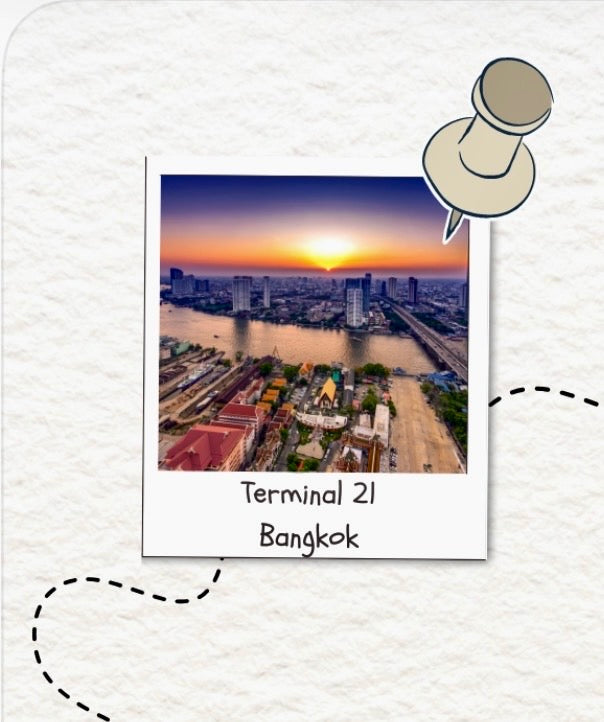 Terminal 21 Bangkok - Natural Perfume - RockRose and Almond scent - Travel collection-Unisex perfume