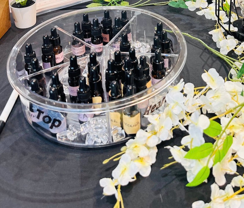 Refill Option - Custom bar perfume bottle & Workshops