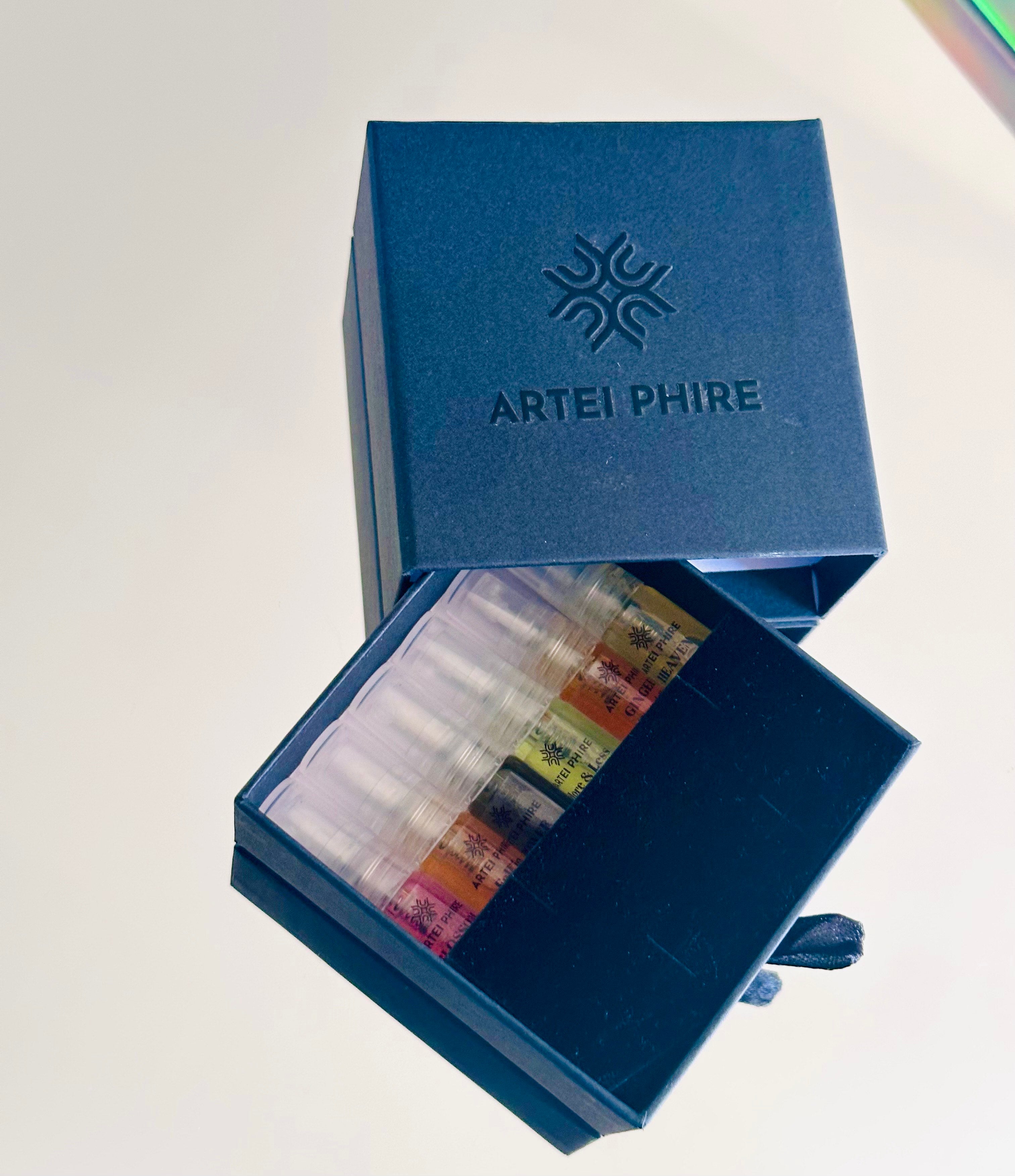 Artei Phire’s Eau de cologne Discovery Set - Discover Your Perfect fragrance