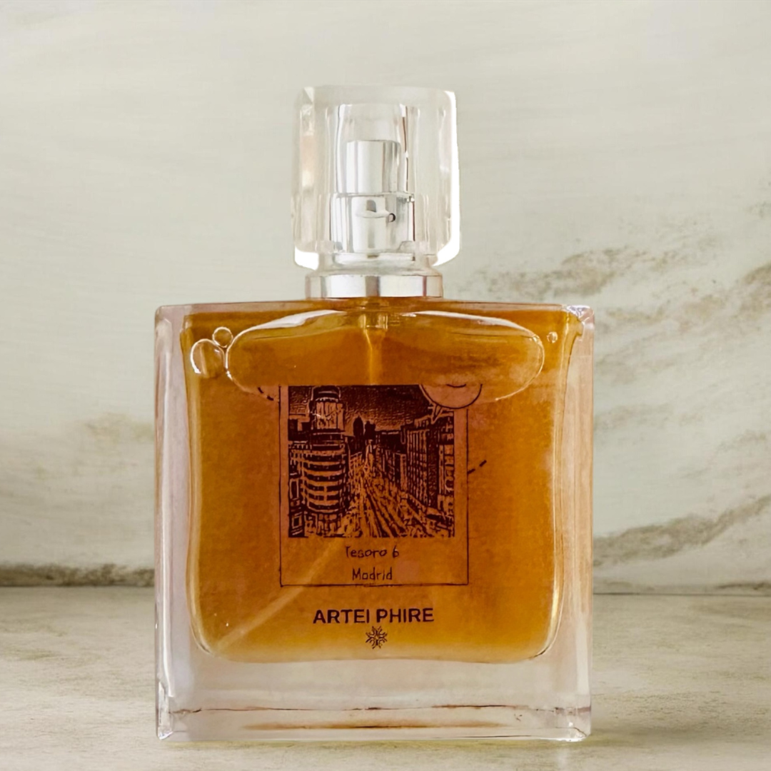 Tesoro 6 Madrid - Citrus & Patchouli and Amber - Travel Collection-Unisex perfume