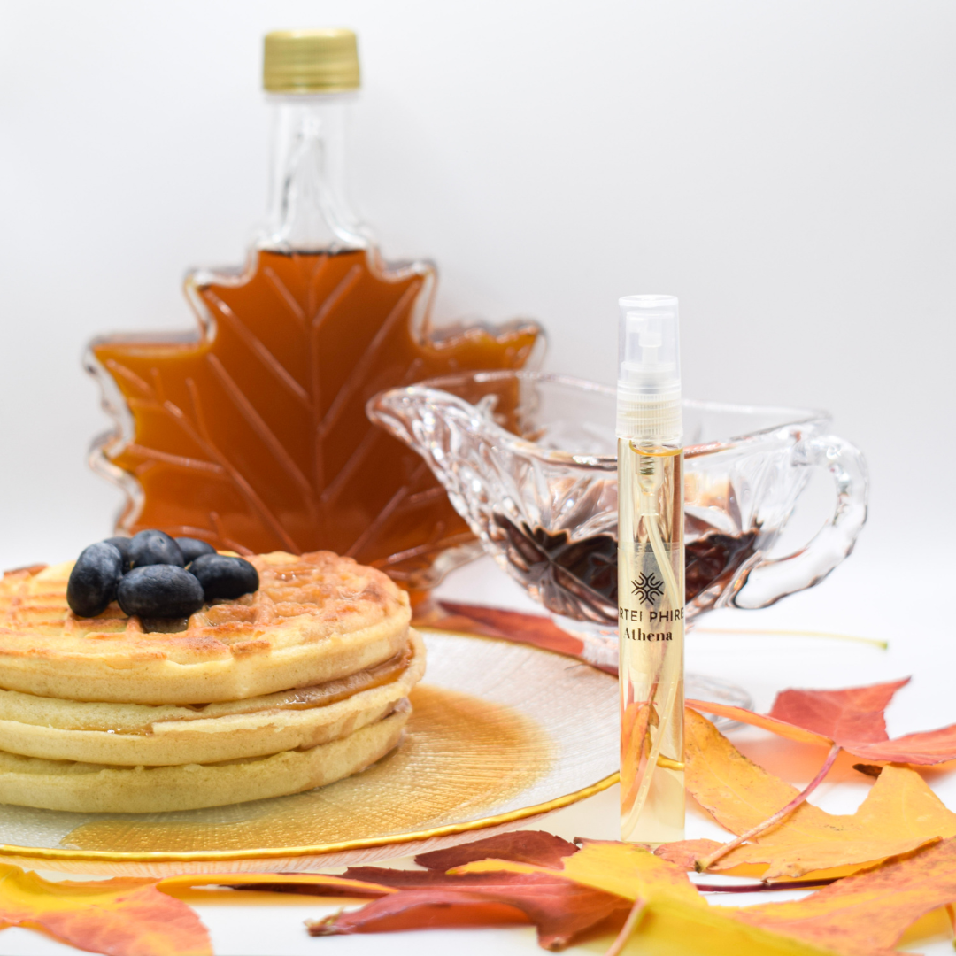 Athena - Maple&Geranium, Natural Perfume with Floral Sweet Notes