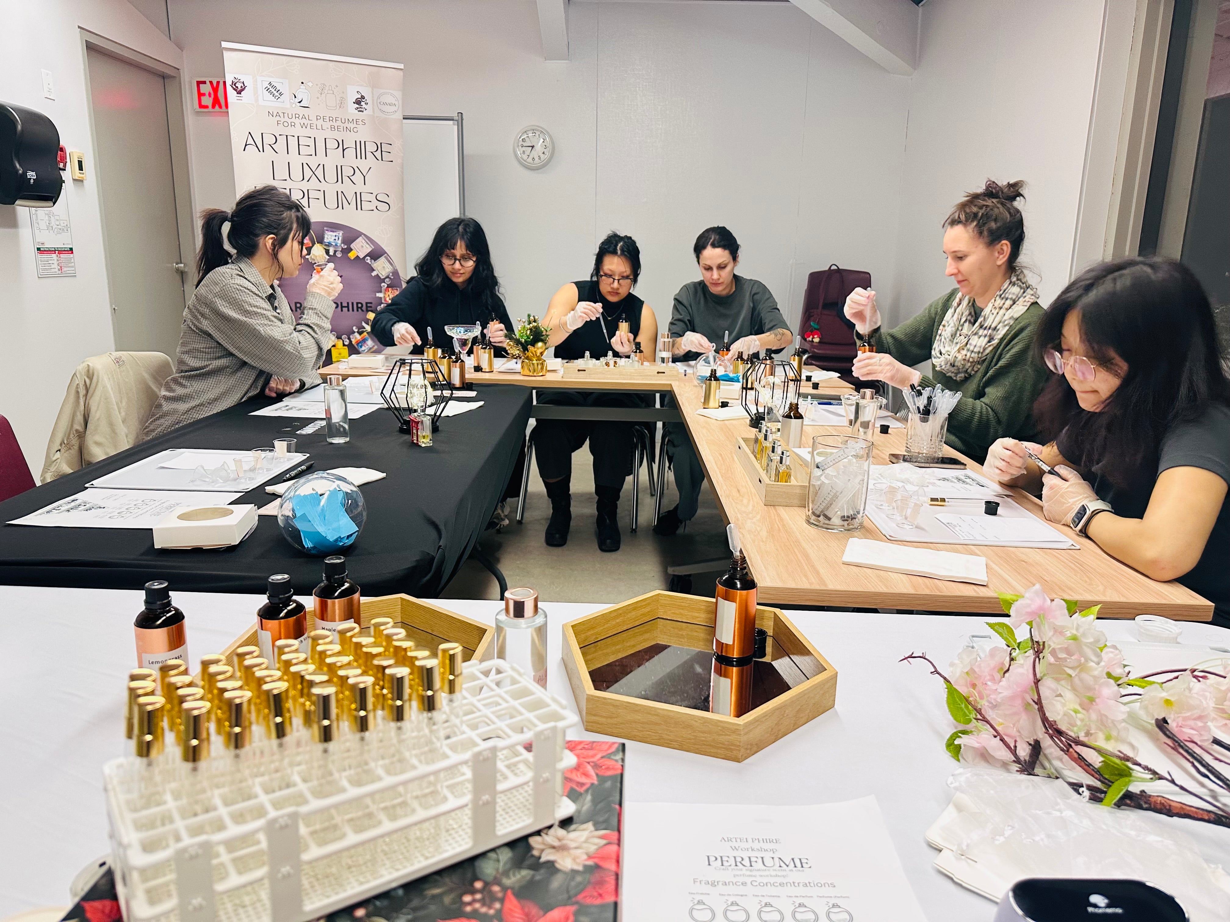 Private Natural Perfume Workshop – Party & Events in Vancouver and BC