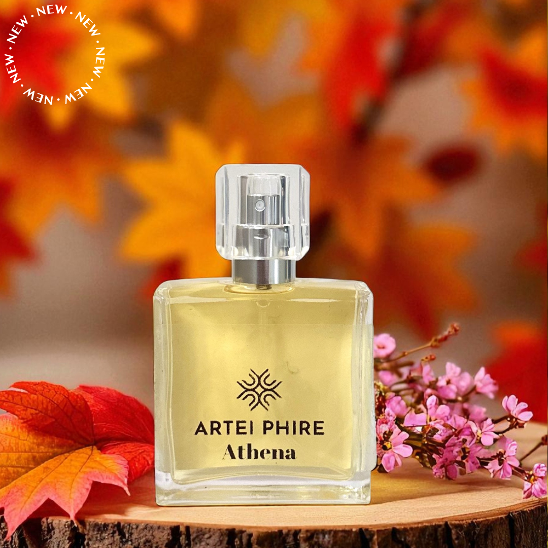 Athena - Maple&Geranium, Natural Perfume with Floral Sweet Notes