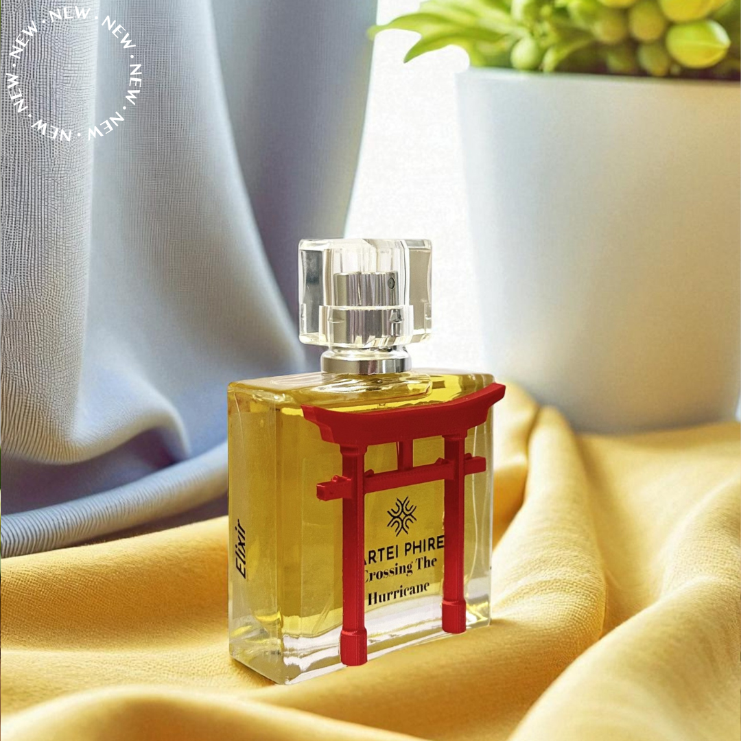 Crossing the hurricane elixir – Floral, Woody Perfume| Handcrafted in Canada