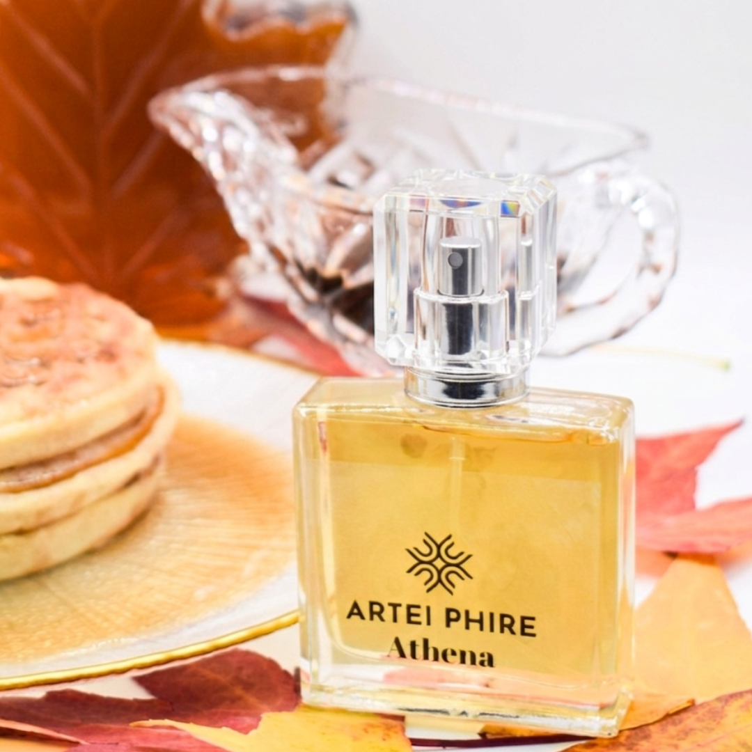 Athena - Maple&Geranium, Natural Perfume with Floral Sweet Notes