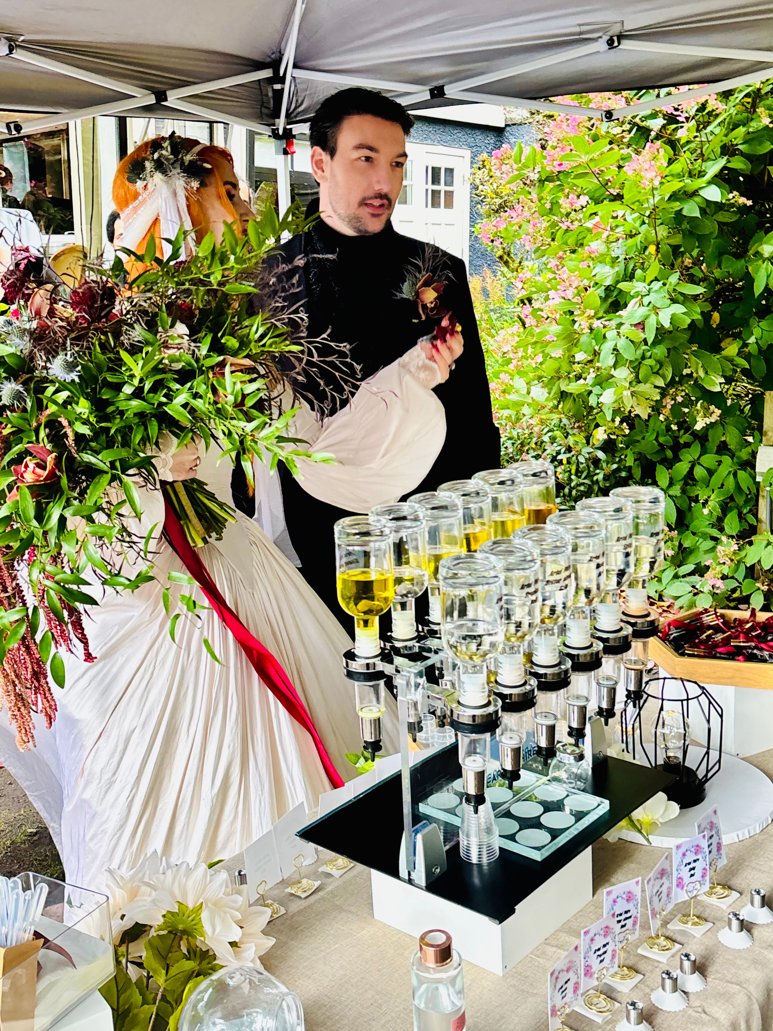 Wedding perfume bar — Jennifer and Keanu, Stanley's Park Tea House - Vancouver
