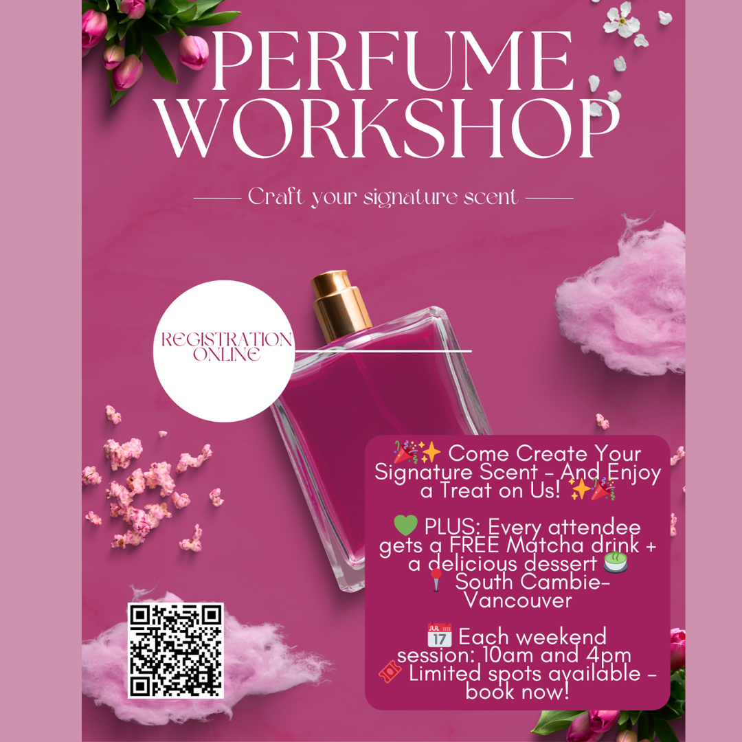 Perfume Workshop-October best activity in Vancouver